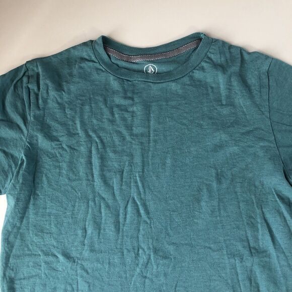 volcom Mens t shirt Teal Size Small - Picture 8 of 10